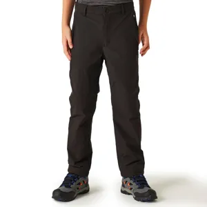 Dětské turistické kalhoty Regatta HIGHTON černá Dětské turistické kalhoty Regatta HIGHTON černá