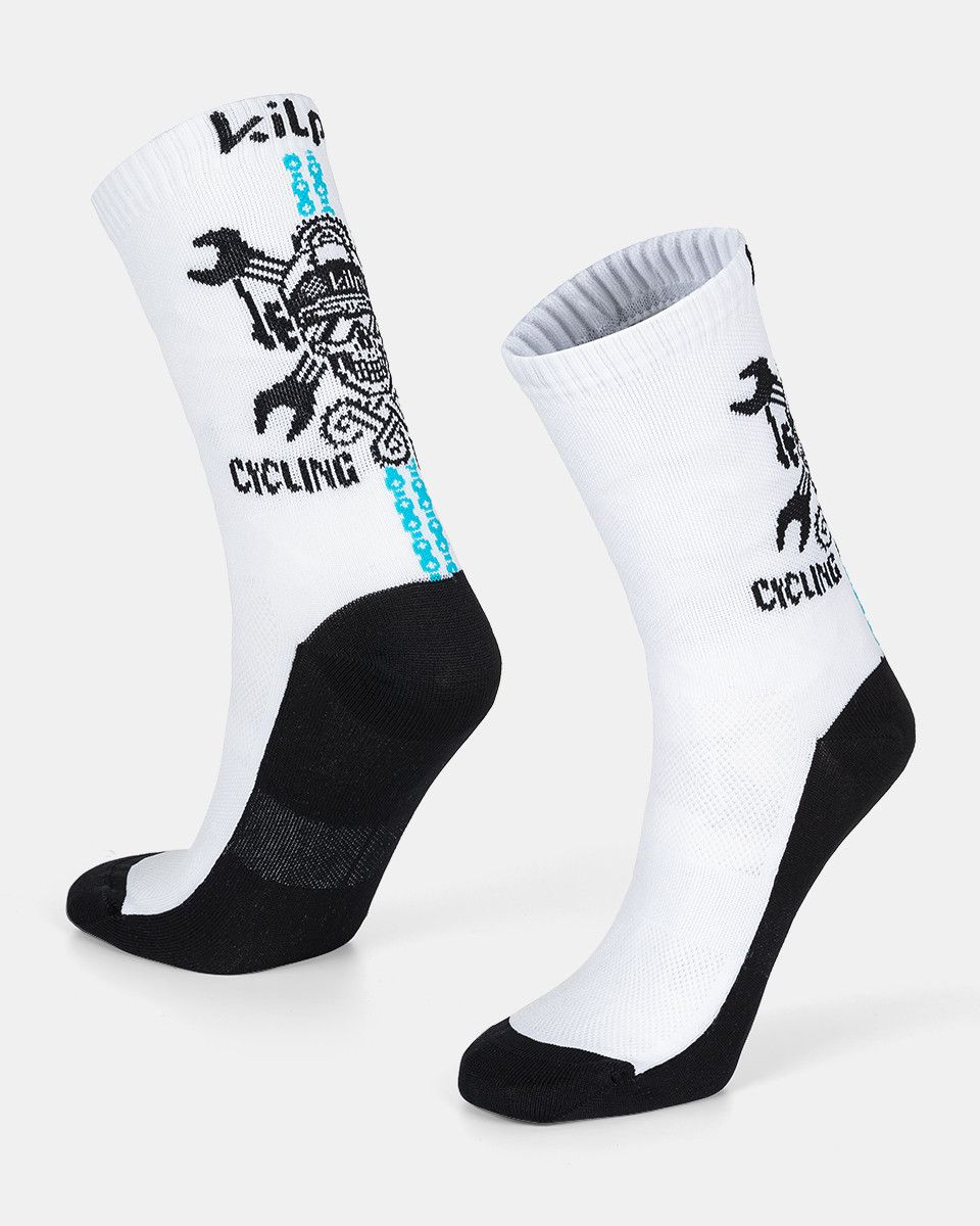 Unisex sportovní ponožky kilpi spurt-u bílá 39