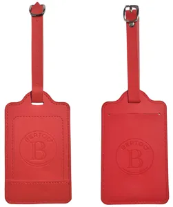 Bertoo jmenovka na zavazadlo Silvia červená-PU Bertoo jmenovka na zavazadlo Silvia červená-PU