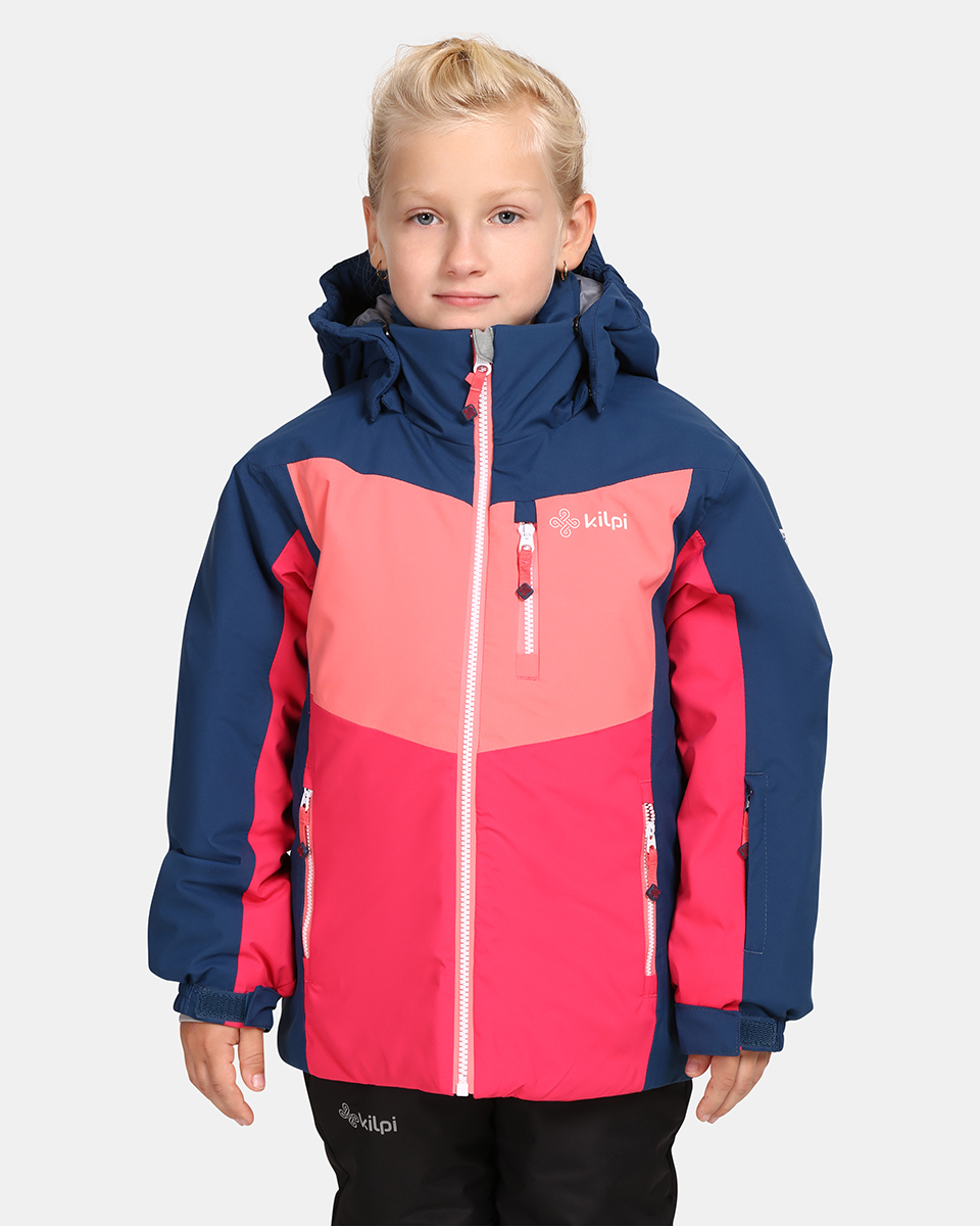 Dívčí lyžařská bunda kilpi valera-jg tmavě modrá 158
