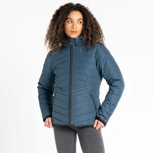 Dámská zimní prošívaná bunda Dare2b STRIKING modrošedá Dámská zimní prošívaná bunda Dare2b STRIKING modrošedá