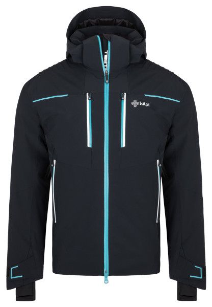 Pánská lyžařská bunda kilpi team jacket-m černá s