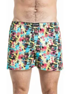 Pánské trenýrky Meatfly Agostino Double Pack žlutá/modrá Pánské trenýrky Meatfly Agostino Double Pack žlutá/modrá