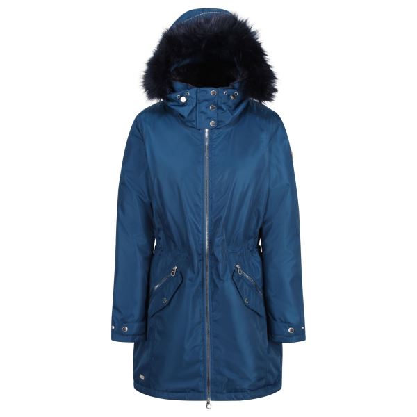 Dámský zimní kabát Regatta LEXIA modrá
