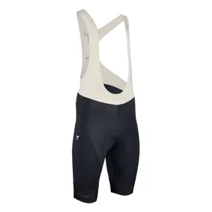 Pánské cyklistické kraťasy Silvini Suelo BIB černá/krémová Pánské cyklistické kraťasy Silvini Suelo BIB černá/krémová
