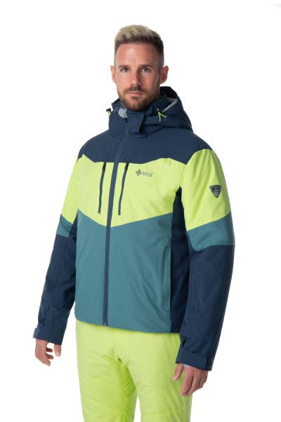 Pánská lyžařská bunda kilpi sion-m světle zelená s