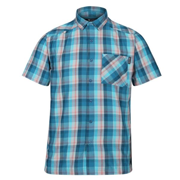 Pánská košile Regatta KALAMBO V modrá