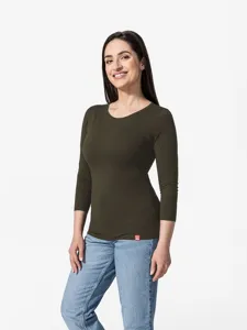 Dámské tričko CityZen DIEZ khaki Dámské tričko CityZen DIEZ khaki