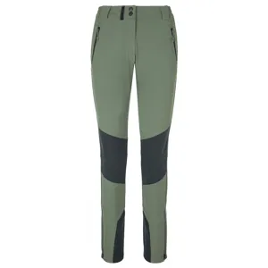 Dámské outdoorové kalhoty Kilpi NUUK-W khaki Dámské outdoorové kalhoty Kilpi NUUK-W khaki