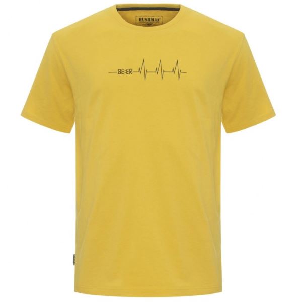 Pánské tričko BUSHMAN DROP žlutá