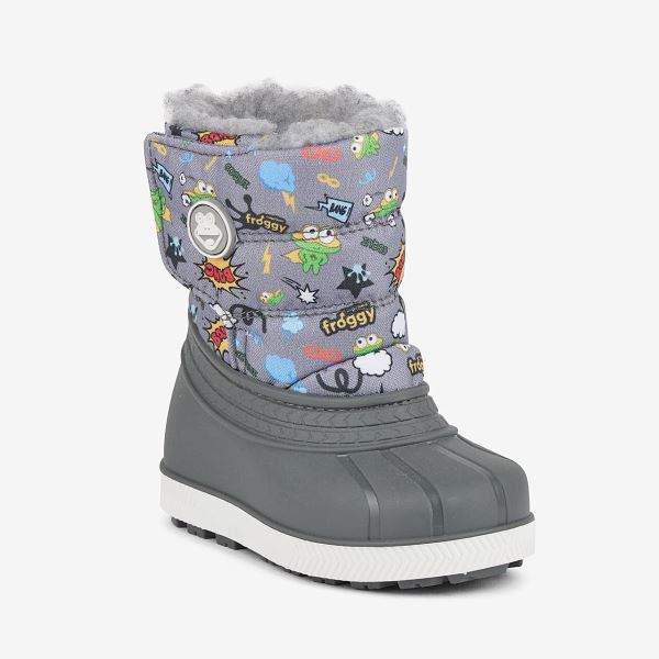 Dětské zimní boty COQUI MIKI šedá