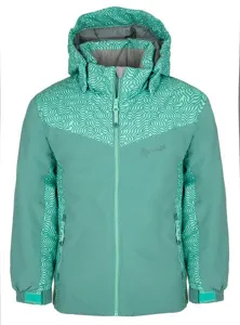 Dívčí lyžařská bunda Kilpi JENOVA-JG tmavě zelená Dívčí lyžařská bunda Kilpi JENOVA-JG tmavě zelená