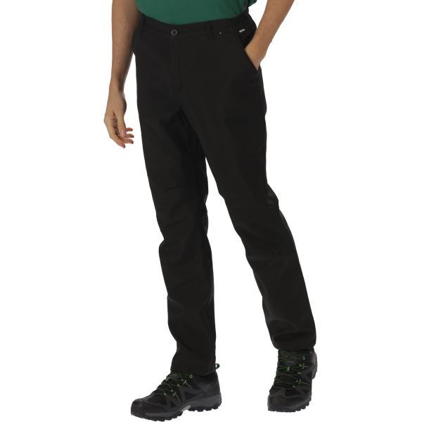 Pánské softshellové kalhoty Regatta FENTON černá